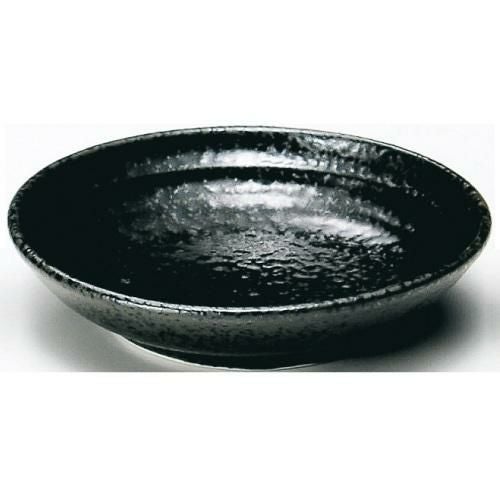 丸皿 深皿 Linea Black 4吋深皿黒耀 10枚入
