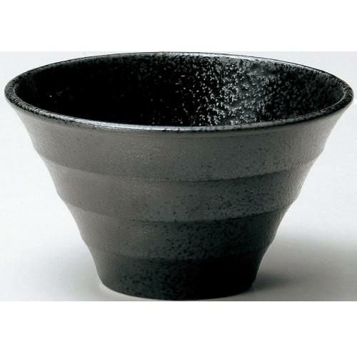 ボール Linea Black 深ボール13cm黒耀 10個入