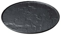 メテオ26cm切立サークルプレート(ハマなし) BK