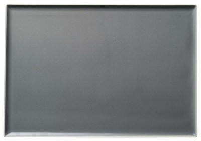 ラルジュ33cmワイドプレート(ツヤグレー)