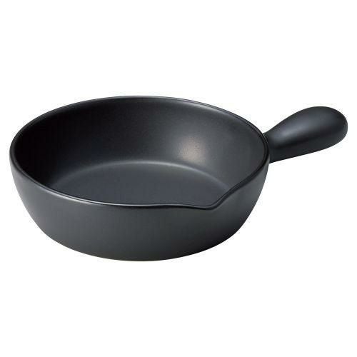 ブラックセラムソースパン(大) 26.5×φ18×5cm(800cc) 537-129