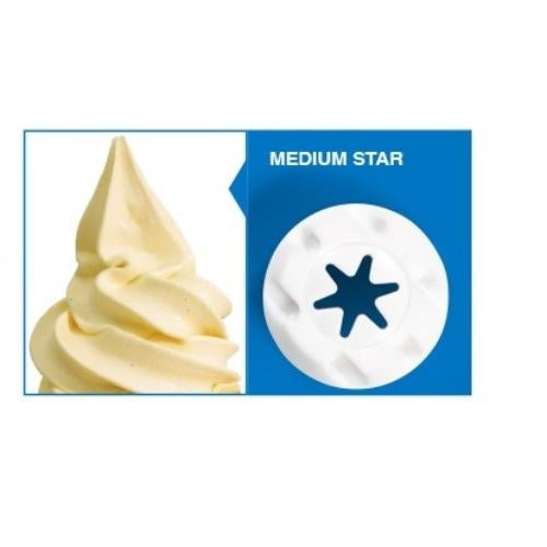【FMI】ソフトクリームマシン オプションノズルキット MEDIUM STAR【小物送料】
