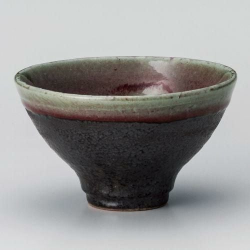 辰砂反深口4.0小丼 12.7×7.5cm 345-339