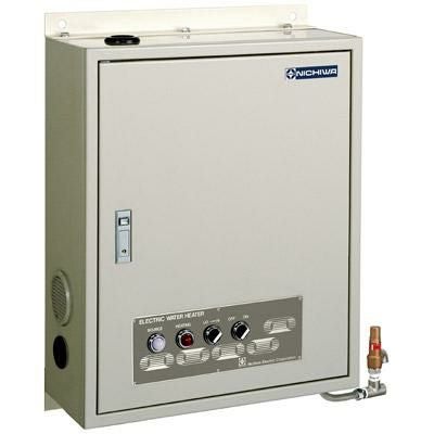 ニチワ 壁掛式電気瞬間湯沸器 8.6号数 薄型・軽量タイプ NEB-15 幅500×奥行200×高さ600