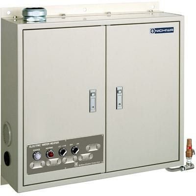 ニチワ 壁掛式電気瞬間湯沸器 21.8号数 多湯量使用向き（薄型・省スペースタイプ） NEB-41 幅700×奥行200×高さ600
