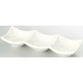 20cm 三連皿 粉引/業務用