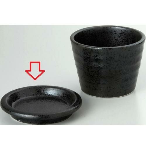 薬味皿 有明 薬味皿黒耀10個入