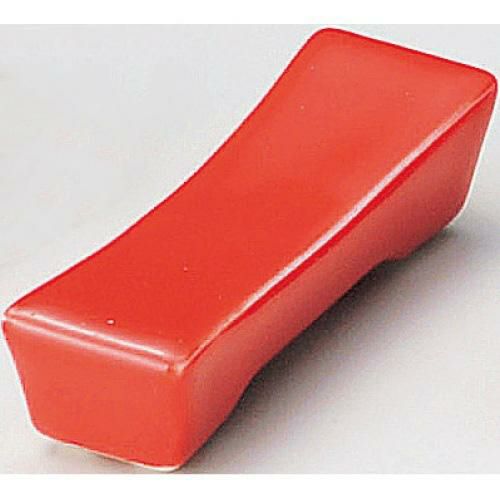 箸置 有明 箸置角型赤10個入