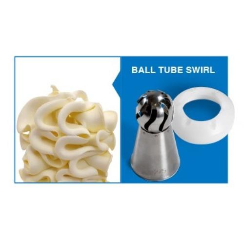 【FMI】ソフトクリームマシン オプションノズルキット MALL TUBE SWIRL【小物送料】