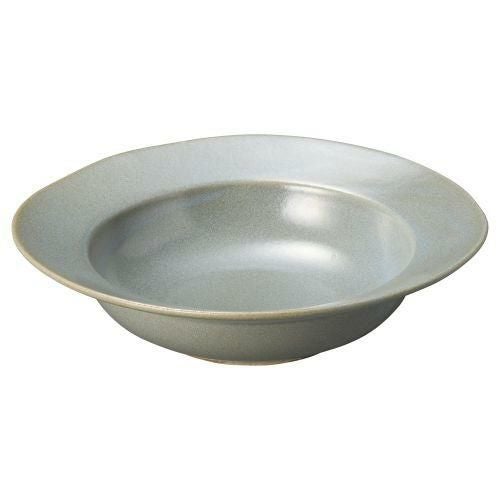 ワイドリムグレー19cmスープ 20×19.6×5.1cm 505-159
