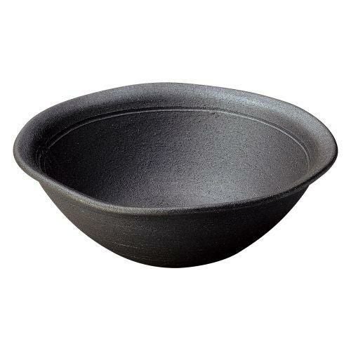 炭化窯変9.0大鉢 φ27×10cm 239-069