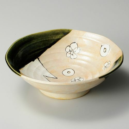織部8.0丸鉢 φ24.5×7.5cm 244-029