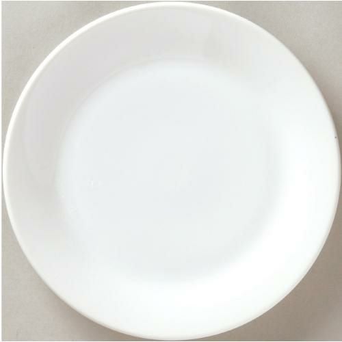水明 白 19cm皿10枚入