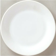 水明 白 19cm皿