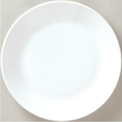 水明 白 21cm皿10枚入