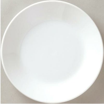 水明 白 24cm皿