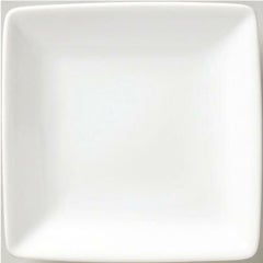 水明 白17cm正角皿