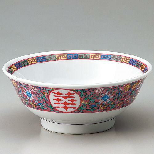 紫彩唐草高台6.5丼 φ20×8.5cm 605-049