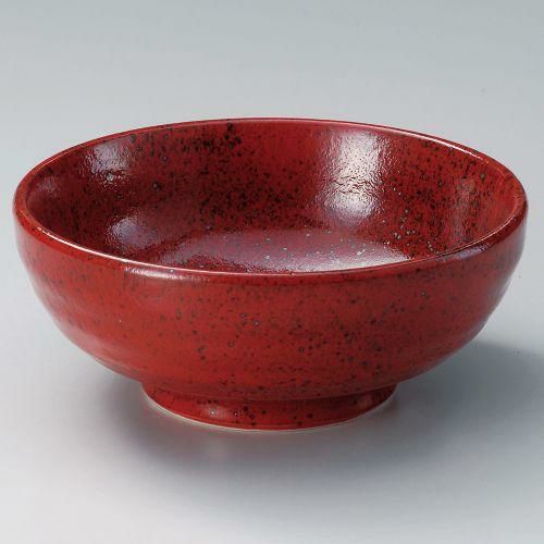 赤柚子天目6.5腰張丼 φ20.5×8.3cm 306-169