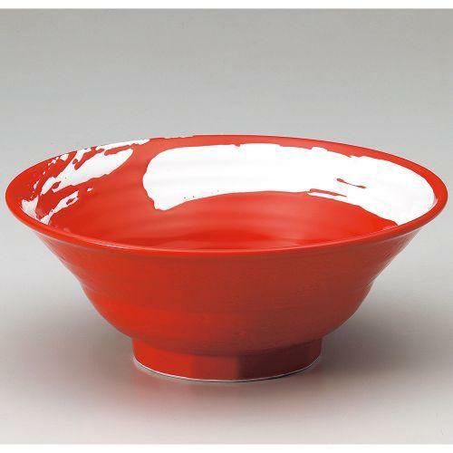 極刷毛赤六兵衛7.0丼 φ22.5×8.8cm 605-029