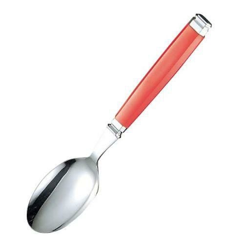 18-8 ルーブル デザートスプーン レッド