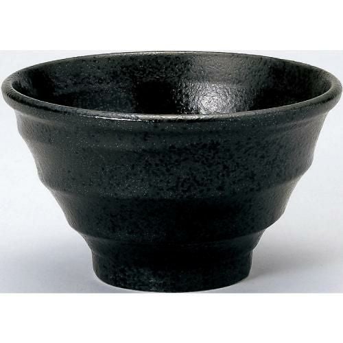 丼 鳴門 4.5寸丼黒耀10個入食器//小物送料対象商品