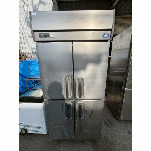 中古】縦型冷蔵庫 パナソニック(Panasonic) SRR-J981VSA 幅900×奥行800