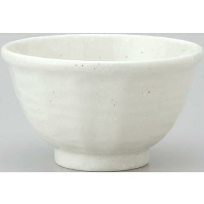 けずり4.0寸丼粉引