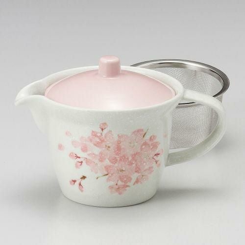 花かんざしポット(茶こし付) 300cc 371-059