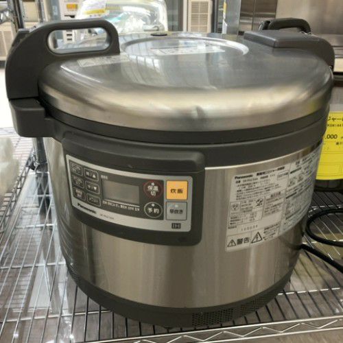 中古】IH炊飯ジャー(釜未使用) パナソニック(Panasonic) SR-PGC54A 幅