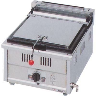 【マルゼン】ガス餃子焼器 スタンダードシリーズ MGZ-046 幅450×奥行600×高270(mm)