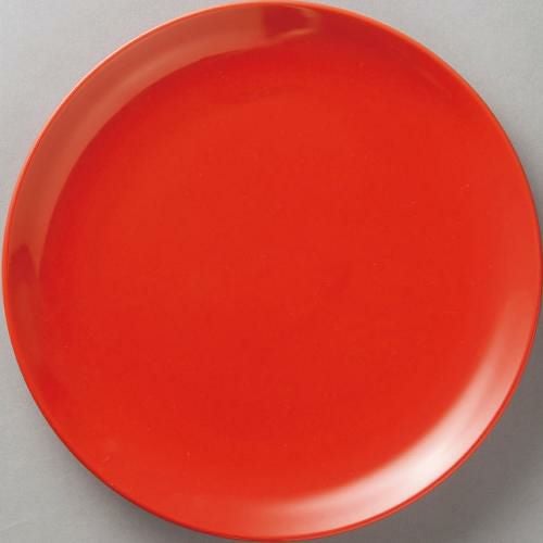 紅中華 メタ玉26cm皿赤10枚入