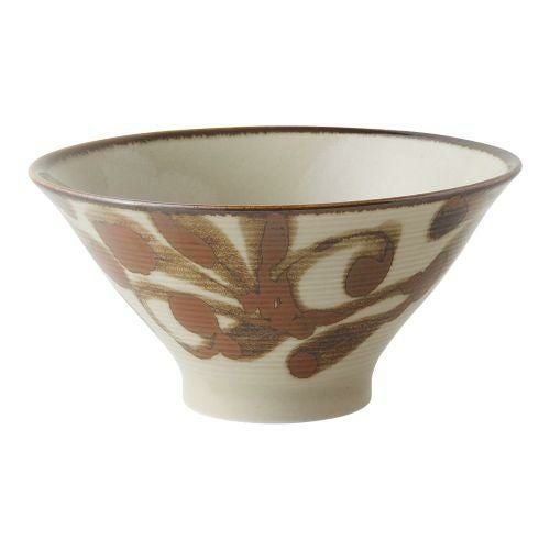 琉球サビ唐草6.5薄筋高ハマ丼 φ20×10cm(1100cc) 399-189