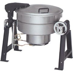 【マルゼン】ガス回転釜 36L ステンレス製　MKGS-S036 幅1155×奥行762×高さ780mm【送料別途見積】