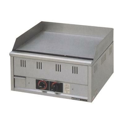 マルゼン ガスグリドル サーモスタット付 MGG-066TB 都市ガス(15A）/プロパンガス(LPG) 幅600×奥行600×高さ300mm