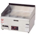 【マルゼン】ガスグリドル サーモスタット付 MGG-066TB 幅600×奥行600×高さ300mm