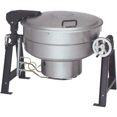 【マルゼン】ガス回転釜 80L アルミ製 MKGS-A080 幅1310×奥行917×高さ780mm【送料別途見積】