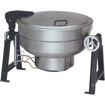 【マルゼン】ガス回転釜 150L クラッド製 MKGS-C150 幅1435×奥行1042×高さ820mm【送料別途見積】