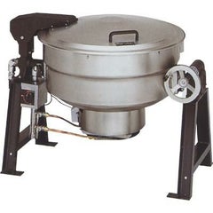 【マルゼン】ガス回転釜 55L ステンレス製 自動点火式　MKGD-S055 幅1255×奥行862×高さ780mm【送料別途見積】