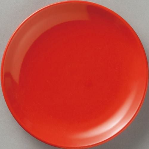 紅中華 メタ玉16cm皿赤10枚入