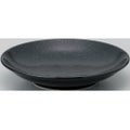 黒中華 24.5cm深皿黒御影