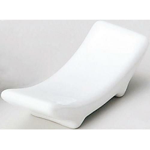 箸置 箸置き 波1型白 20個入/業務用食器