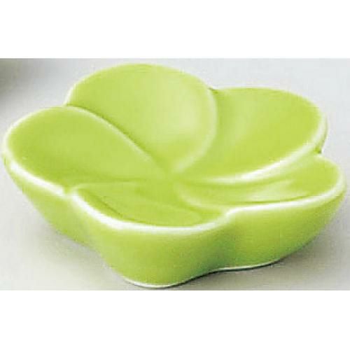 箸置 箸置き 花飾一輪緑 10個入