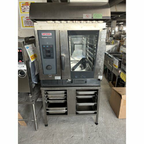 スチコン 電気スチームコンベクションオーブン SCOS-61RH-LOS(ROS