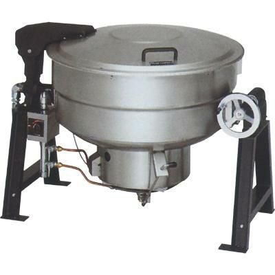 業務用/新品】【マルゼン】ガス回転釜 110L ステンレス製 自動点火式 