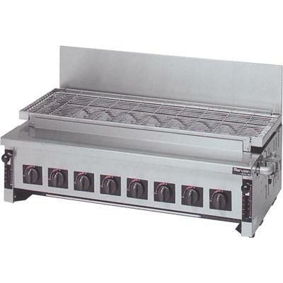 業務用/新品】【マルゼン】ガス下火式焼物器 炭焼き 赤外線バーナー 