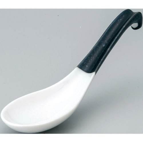 レンゲ 黒中華 ラーメンレンゲ黒 10個入