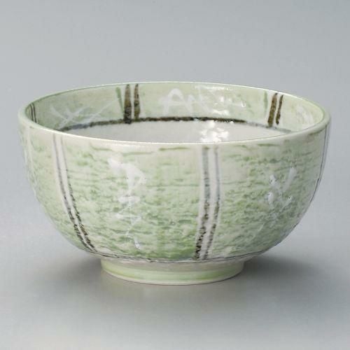 一珍グリーン5.5深ボール φ17.5×8.9cm 320-229