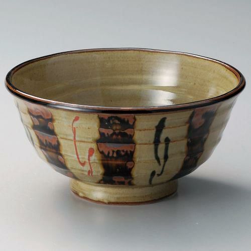 益子錆十草6.0深丼 φ19×9.5cm 312-209