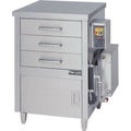 【マルゼン】蒸器 電気式 ドロワータイプ 1槽式 引出し3個 MUDE-13  幅750×奥行710×高さ960